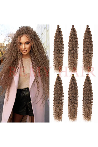 REMY HAİR Afro Örgüsü Saç -Kumral 100gr.