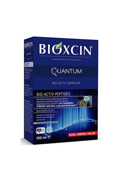 Bioxcin Quantum 300 ml - Dry and Normal Hair Shampoo