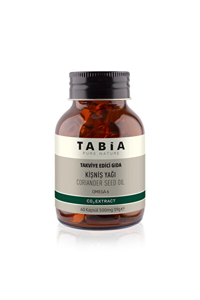 TABİA Kişniş Yağı 500 Mg 60 Kapsül