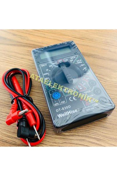 ATA ELEKTRONİK Öğrenci Elektrik Bölümü Multimetre Avometre Dijital Ölçü Aleti