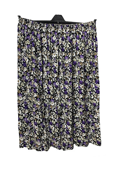 Nacar Lastikli Anne Etek Basma Etek