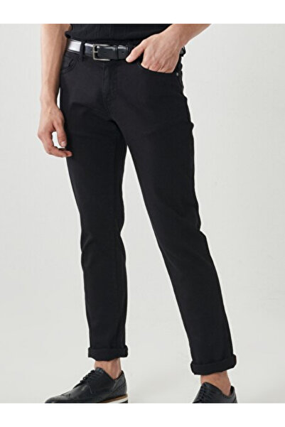 AC&Co / Altınyıldız Classics Чоловічі штани з каменем, що розтягуються на 360 градусів у будь-якому напрямку, зручні, облягаючі, вузького крою 4A1400000002