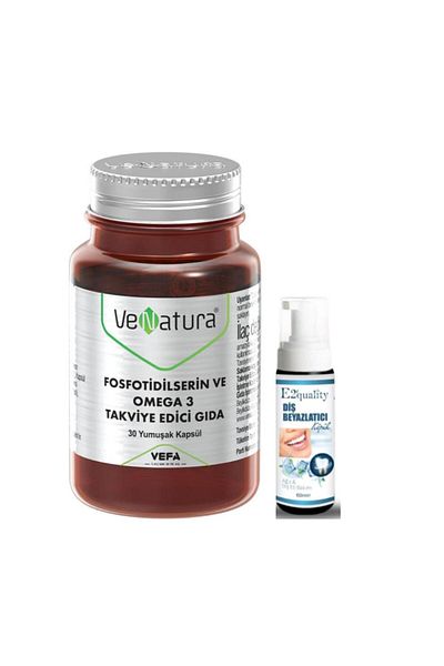 VeNatura 30 Soft Capsules - Phosphotydilcerin and Omega 3 Food Supplement