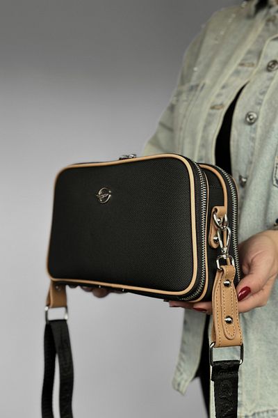 GALB LEATHER Μεσαίου μεγέθους Χοντρό λουράκι Daily 5 θέσεων Γυναικεία τσάντα ώμου Messenger Bag Lk-6000