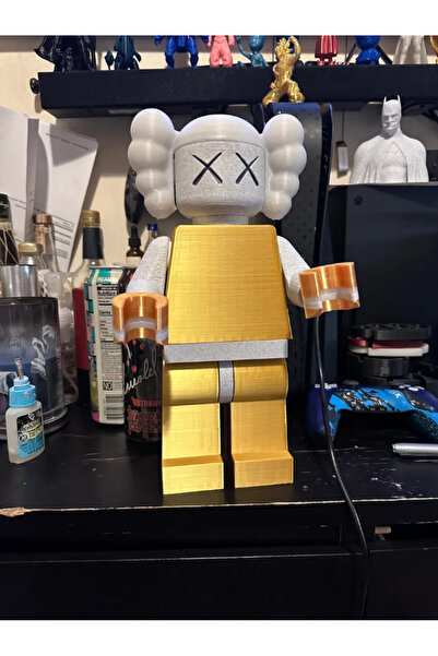 TuransoyCraft Kaws Boyalı Figür Büyük Boy 20CM
