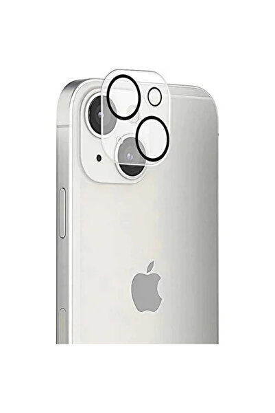 Case 4U Apple iPhone 13 Kamera Lens Koruyucu 9H Go-Des Şeffaf