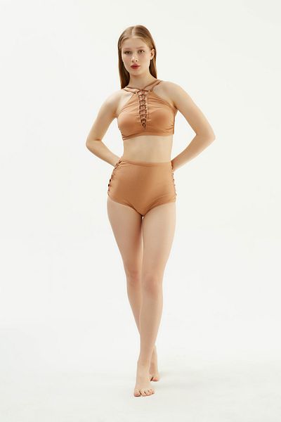 Eros Mink 2034Esbk Set bikini cu gât Halter