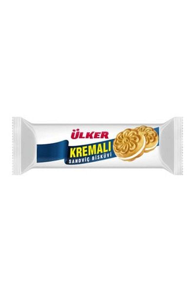 Ülker (4 Pcs) Ülker Cream Sandwich Biscuit 61 g