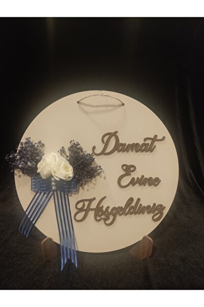 Evsay Gelin veya Damat Evine Hoşgeldiniz Kapı Süsü Duvar Süsü Masa Dekoru 28 ...