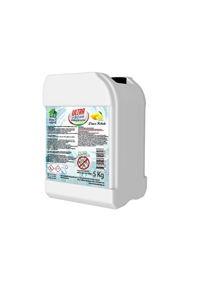 Poxy Ultra Yoğun Kıvamlı Çamaşır Suyu Limon Kokulu 5000 ml Yerli Ürün