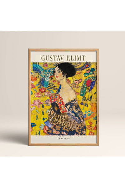 HOMEPACK Çerçeveli Tablo Gustav Klimt Serisi Poster Tablo TK/215