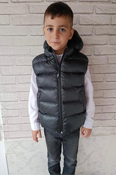 HEM ALL çocuk günlük kapüşonlu yelek