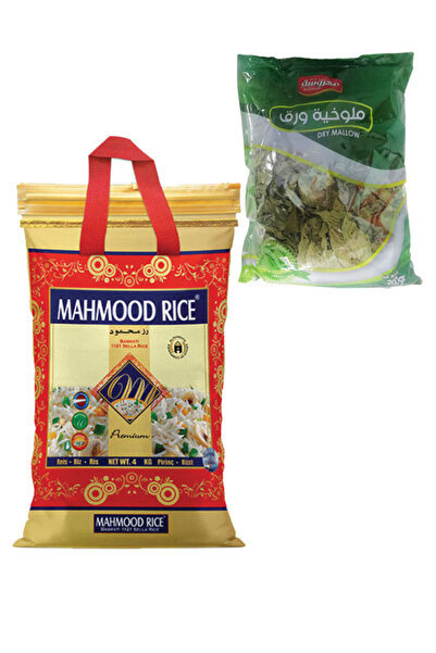 Mahmood Rıce Mahmood Rice Basmati Pirinç 4 Kg (ORJİNAL)+MAHRUSE Mulukhiye 200 gr
