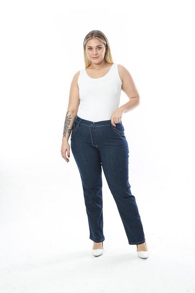 EYLÜL BUTİK WOMEN'S LARGE SIZE PIPE TROUSERS