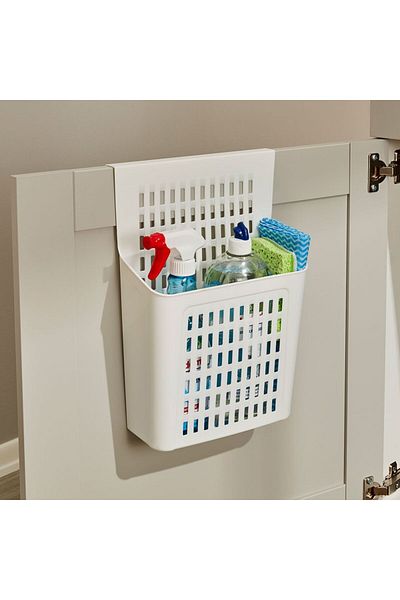 PONÇİK STORE Hanging Closet Organizer Basket Shelf Organizer Multi-Purpose Organizer Detergent Holder Shampoo Rack