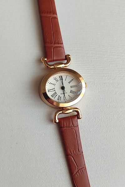 Ricardo SHOPAPERAL New Model Women's Wristwatch Stylish Leather Cord Wristwatch