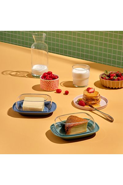 PONÇİK STORE Colorful Breakfast Storage Container Set 3 Pieces