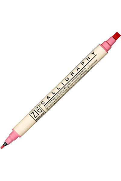 Zig Caligraphy MS-3400 021 Salmon Patterned Pen