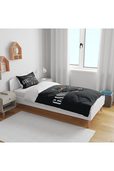 Fortek Home 3D Digital Printing Single Duvet Cover Set (WITHOUT BED) New Year - New Year#good quality