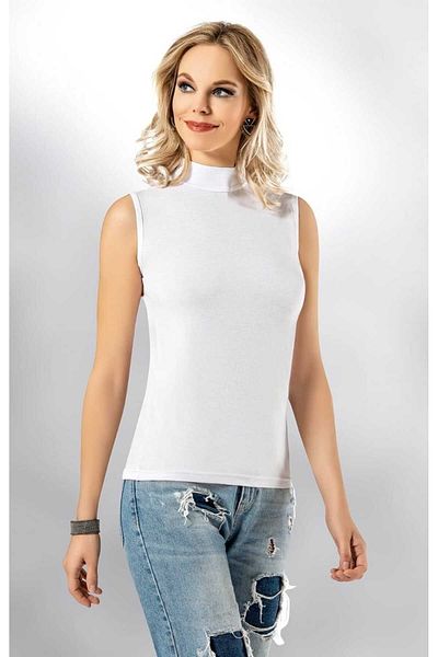 KOTA WOMEN'S ZERO SLEEVE HALF THROAT ATHLETE BODY