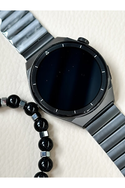 FERRO Son Sürüm(Aralık2023)Süper Amoled,Türkçe,Sesli Görüşme,11Farklı Spor Modlu Erkek AkıllıSaat+Bileklik