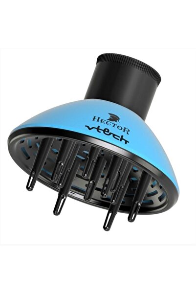 Hector Vigo Professional Hairdresser Diffuser Head for Hair Dryers Blue