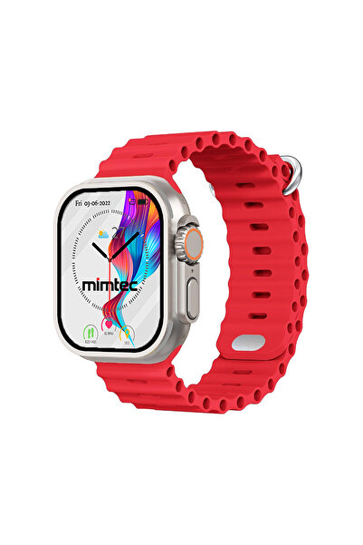 mimtec Apple Watch Uyumlu 42mm 44mm 45mm 49mm 1/2/3/4/5/6/se/7/8/9 Ultra Kord...