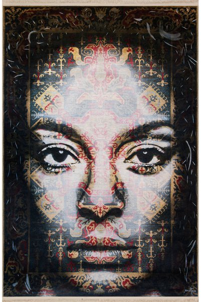 Rugs Modern Halı Vintage Διακοσμητικό Χαλί με Αφηρημένο Σχέδιο, Μοτίβο με Θέμ...