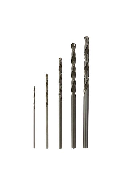 TAMIYA Drill Bit Set Between 0.3-0.8mm (5 PCS), Hobby Hand Tools