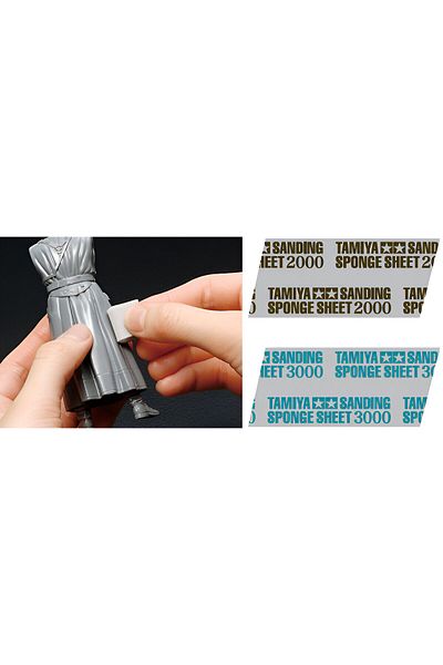 TAMIYA Sponge Sandpaper#1500, Hobby Hand Tools