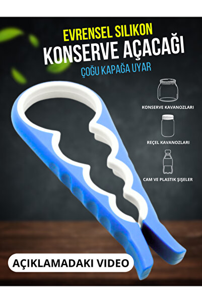 Luckshery Kitchen Konserve Kavanoz Şişe Açacağı Kavanoz Kapağı Açma Aparatı 4...