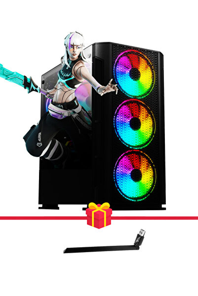 RAMTECH BİLGİSAYAR Mesh X100 I7 4790 16gb Ram 480gb Ssd Rx550 4gb Oyun Bilgis...