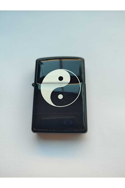 ASYA GIFTS Ying-yang Temalı Benzinli Çakmak