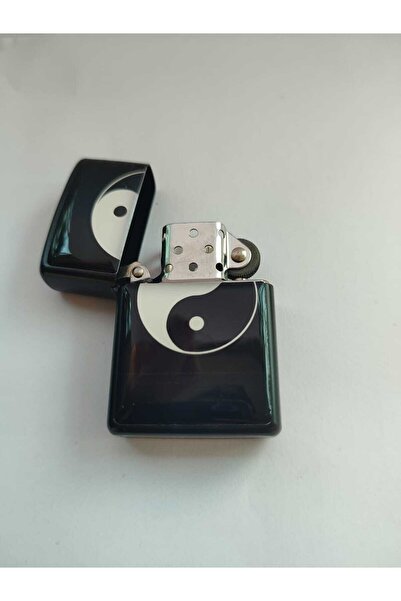 ASYA GIFTS Ying-yang Temalı Benzinli Çakmak