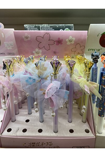 TAROS KIRTASİYE süslü taşlı uçlu kalem