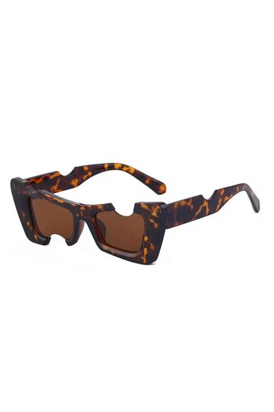 Toz Vintage Dice Leopard Vintage & Retro Sunglasses
