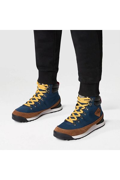 THE NORTH FACE Back to Berkeley IV Waterproof (Dryvent Technology) Men's Trekking Boots and Shoes Navy Blue