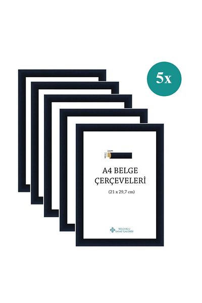 AS TİCARET A4 Frame 1stClass 22mm Pack of 5 (color: dark blue)