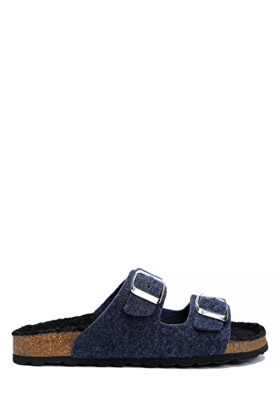 İvan by Kifidis K10260Kk Kifidis Soft Step Women's Felt Cork Slippers 36-41