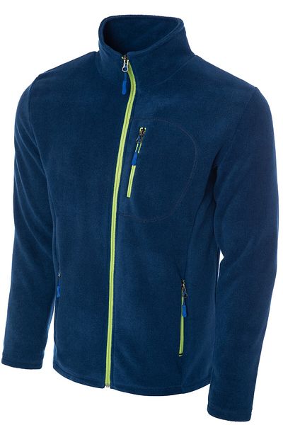 Vio Belle Ανδρικό μπουφάν Fleece με 5 τσέπες με πλήρες φερμουάρ