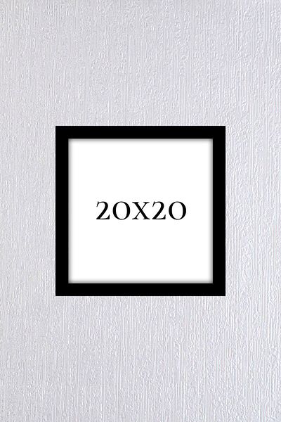 AS TİCARET Black Photo Frame 20x20