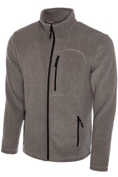 Vio Belle Ανδρικό μπουφάν Fleece με 5 τσέπες με πλήρες φερμουάρ