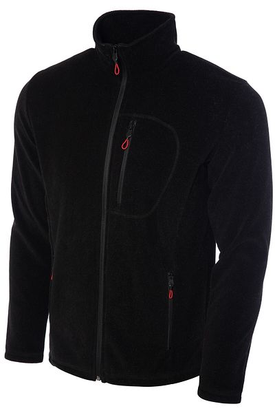 Vio Belle Men's Full Zipper Windproof 5 Pocket Fleece Jacket