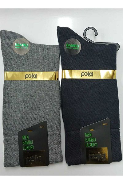 Pola BAMBOO LUXURY 6 ΣΥΣΚΕΥΑΣΙΑ ΧΟΝΤΡΕΣ ΑΝΔΡΙΚΕΣ ΚΑΛΤΣΕΣ-1020