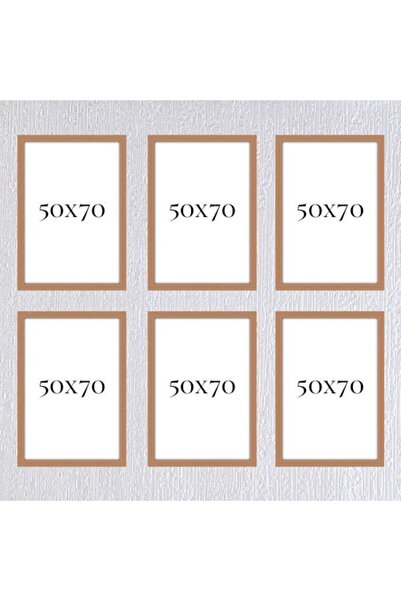 AS TİCARET Altılı 50x70 Çerçeve ( Postersiz ) - Bos1016