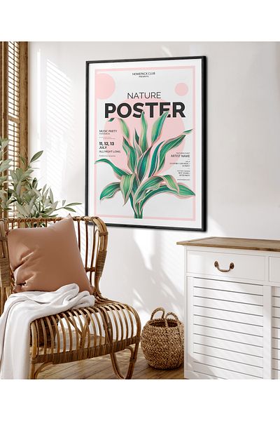 HOMEPACK Pictură cu un singur cadru Pictură poster de artă modernă TK/220