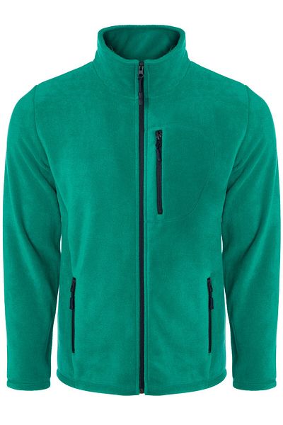 Vio Belle Men's Full Zipper Windproof 5 Pocket Fleece Jacket