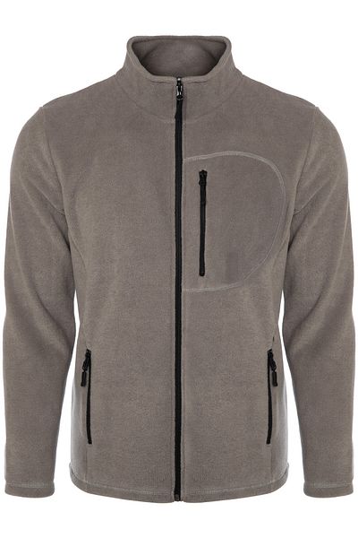 Vio Belle Ανδρικό μπουφάν Fleece με 5 τσέπες με πλήρες φερμουάρ
