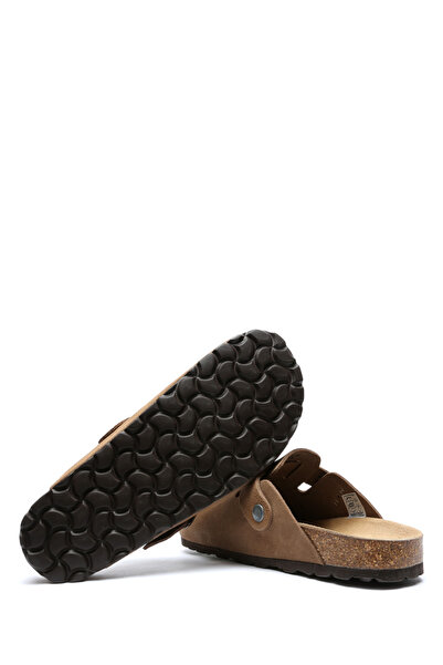 Kifidis K13789SK Kifidis Soft Step Kadın Süet Deri Sabo Mantar Terlik 36-41
