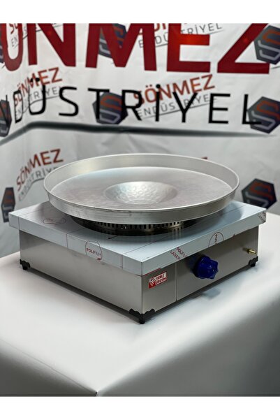 Genel Markalar Paslanmaz Tantuni Ocağı 50*50 Cm Tepsi Dahil -LPGli